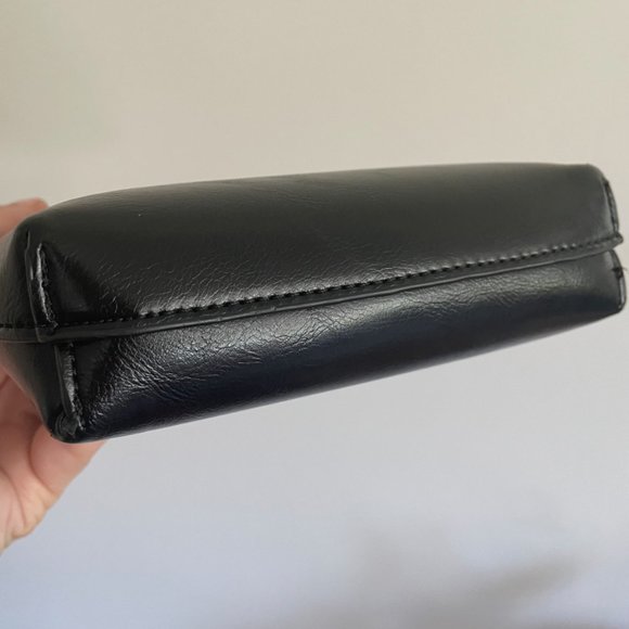 Leather Convertible Crossbody With Brass Hardware - Picture 4 of 12